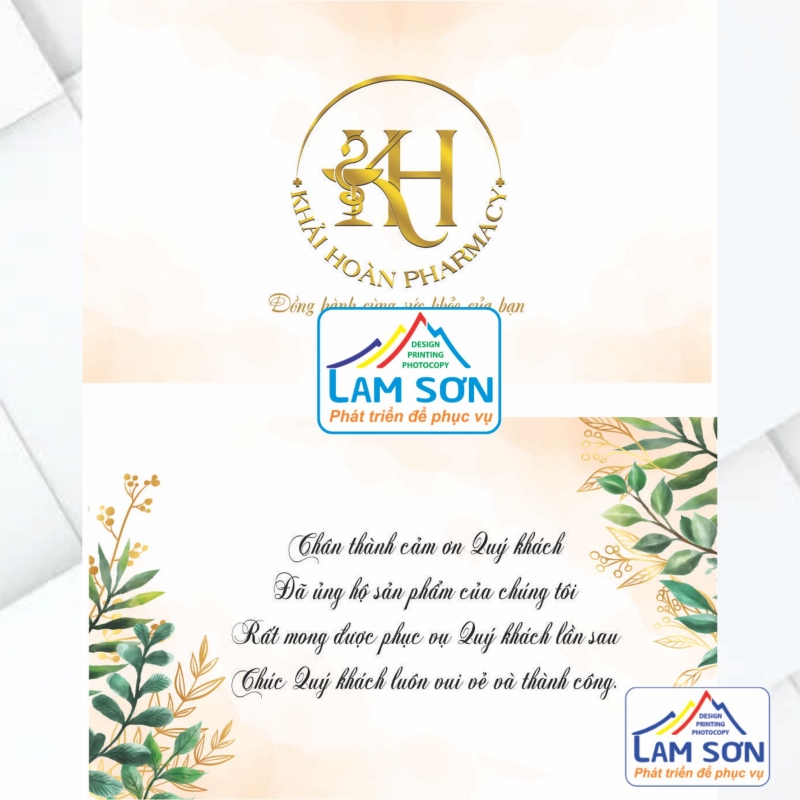 Name Card - Card Visit - In Lam Sơn - Công Ty TNHH Một Thành Viên In Photocopy Lam Sơn